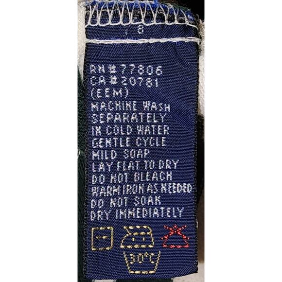 Vintage Tommy Hilfiger Polo Shirt Adult XL Multicoloured Striped Logo 1990s - Picture 11 of 11